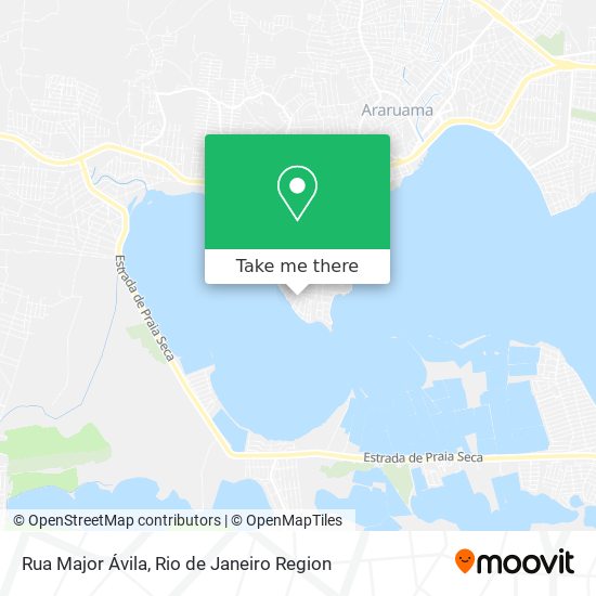 Rua Major Ávila map