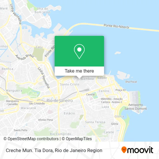 Creche Mun. Tia Dora map