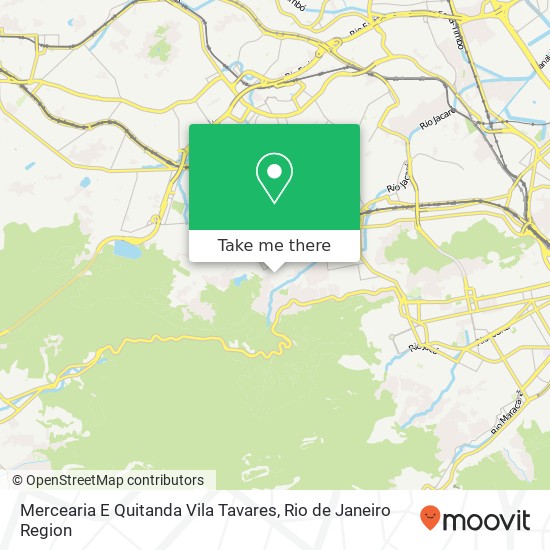 Mercearia E Quitanda Vila Tavares map