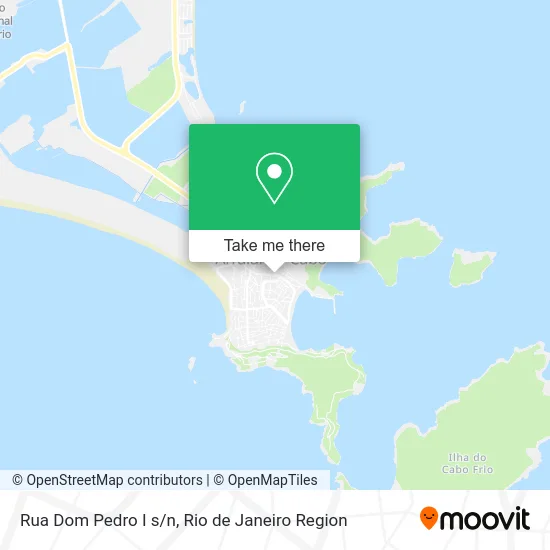 Rua Dom Pedro I s/n map