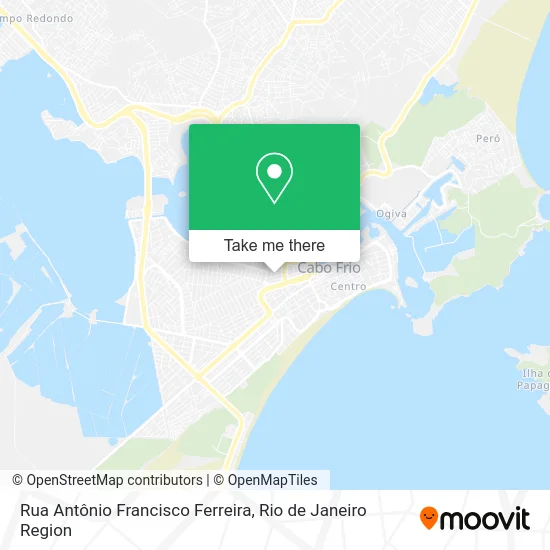 Rua Antônio Francisco Ferreira map
