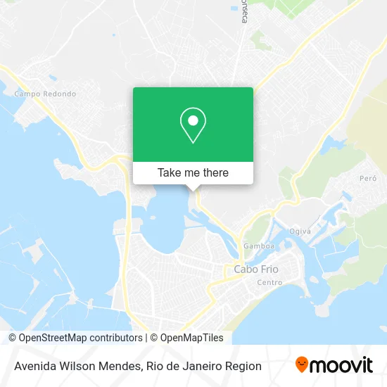 Avenida Wilson Mendes map