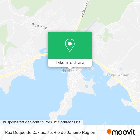 Mapa Rua Duque de Caxias, 75