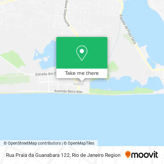 Rua Praia da Guanabara 122 map