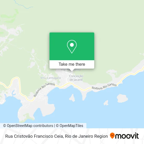 Rua Cristovão Francisco Ceia map