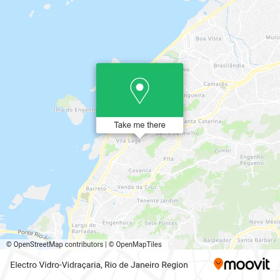 Electro Vidro-Vidraçaria map