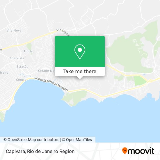 Capivara map