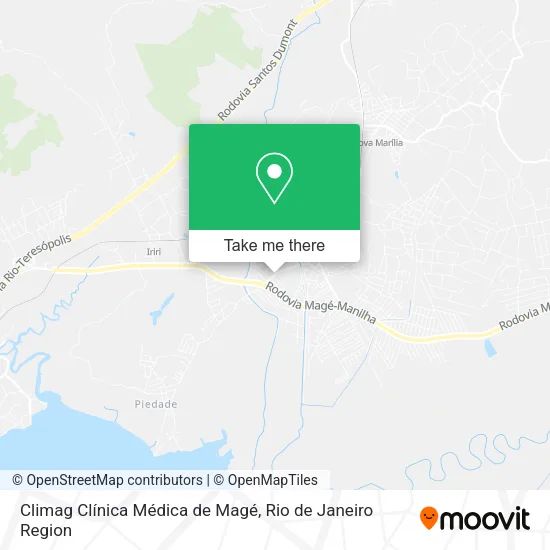 Climag Clínica Médica de Magé map