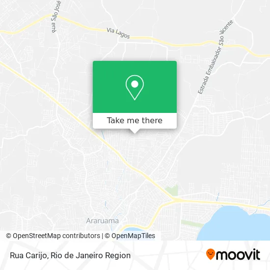 Rua Carijo map