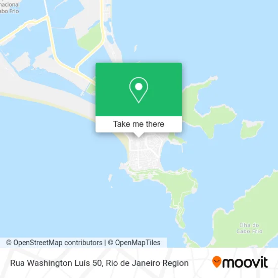 Rua Washington Luís 50 map