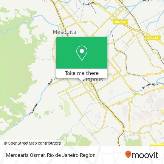 Mercearia Osmar map