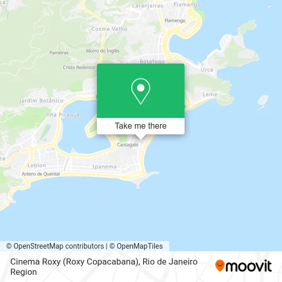 Cinema Roxy (Roxy Copacabana) map