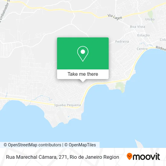 Rua Marechal Câmara, 271 map