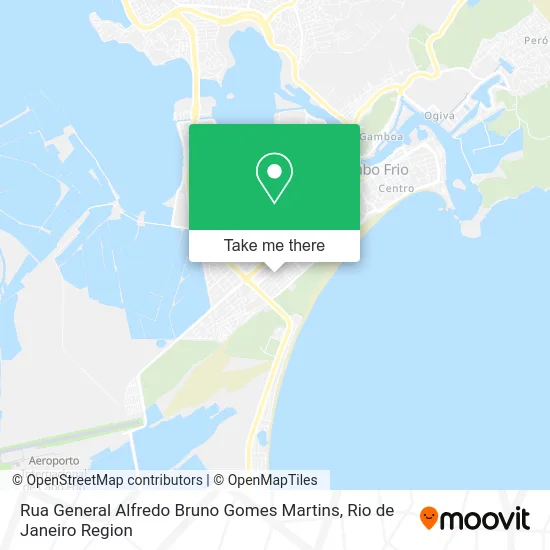 Rua General Alfredo Bruno Gomes Martins map