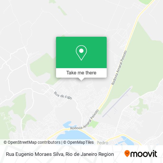 Rua Eugenio Moraes Silva map