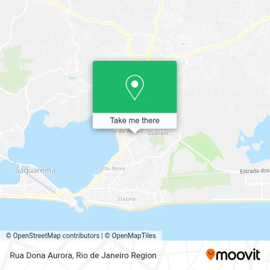 Rua Dona Aurora map