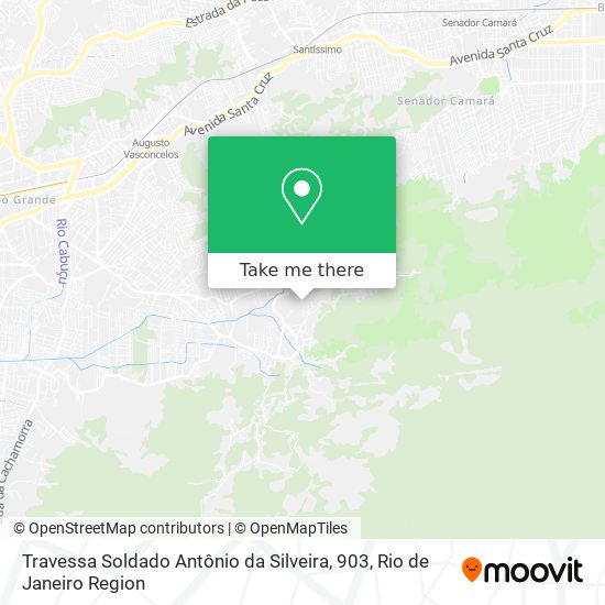 Mapa Travessa Soldado Antônio da Silveira, 903