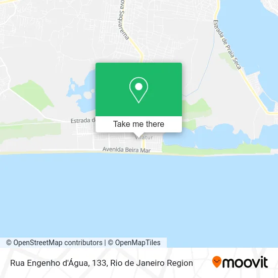 Rua Engenho d'Água, 133 map