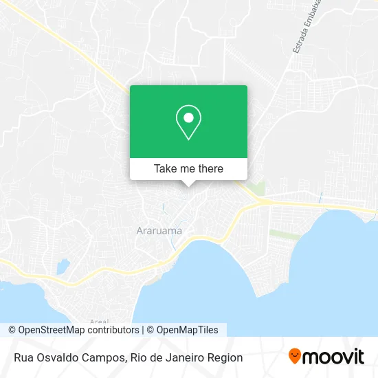 Rua Osvaldo Campos map