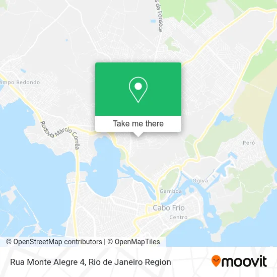 Rua Monte Alegre 4 map