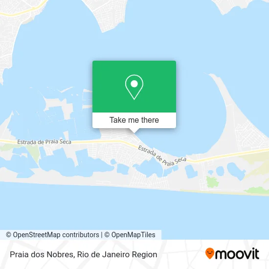 Praia dos Nobres map