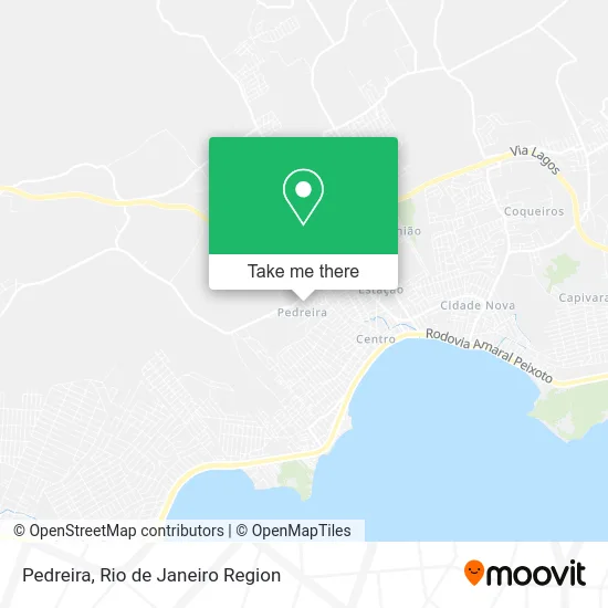 Pedreira map