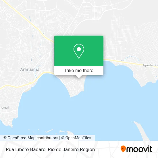 Rua Líbero Badaró map