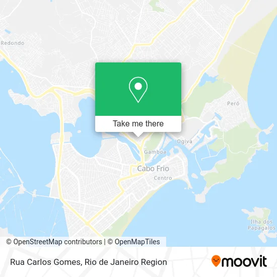 Rua Carlos Gomes map