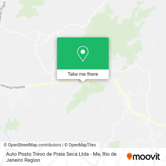 Auto Posto Trevo de Praia Seca Ltda - Me map