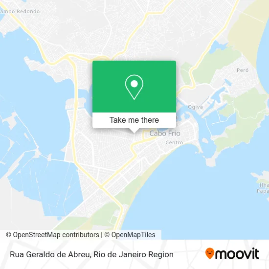 Rua Geraldo de Abreu map