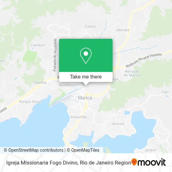 Igreja Missionaria Fogo Divino map