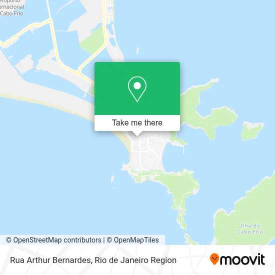 Rua Arthur Bernardes map