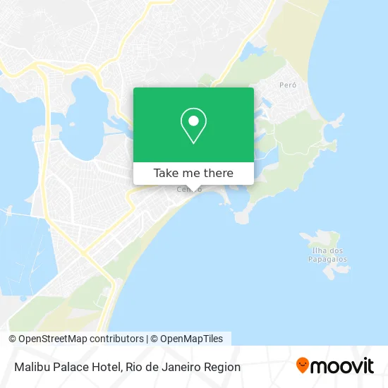 Malibu Palace Hotel map