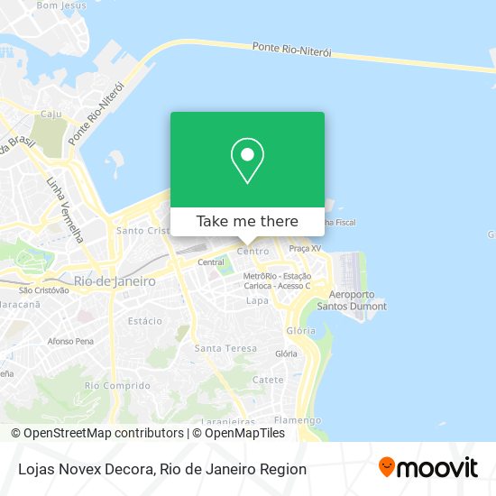 Lojas Novex Decora map