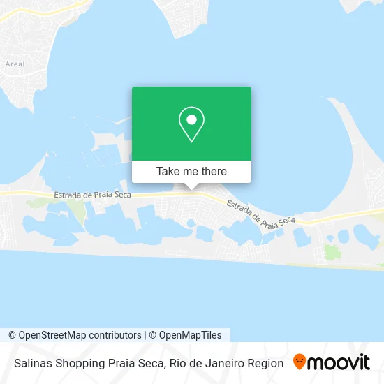 Salinas Shopping Praia Seca map