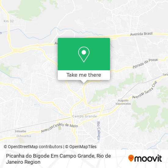 Mapa Picanha do Bigode Em Campo Grande