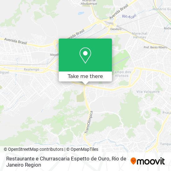 Restaurante e Churrascaria Espetto de Ouro map