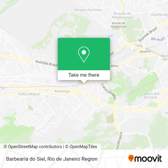 Barbearia do Siel map
