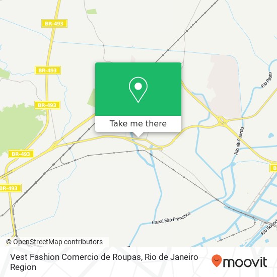 Mapa Vest Fashion Comercio de Roupas, Rua Doutor Curvelo Cavalcante, 608 Itaguaí Itaguaí-RJ