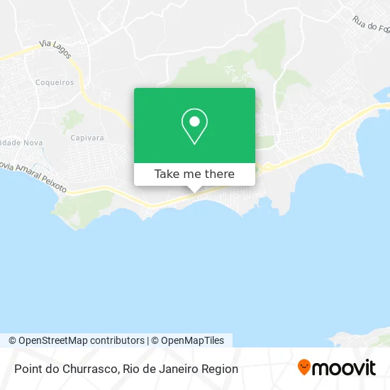 Point do Churrasco map