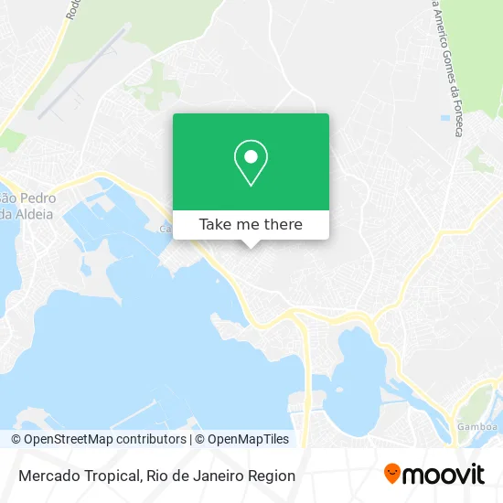 Mercado Tropical map