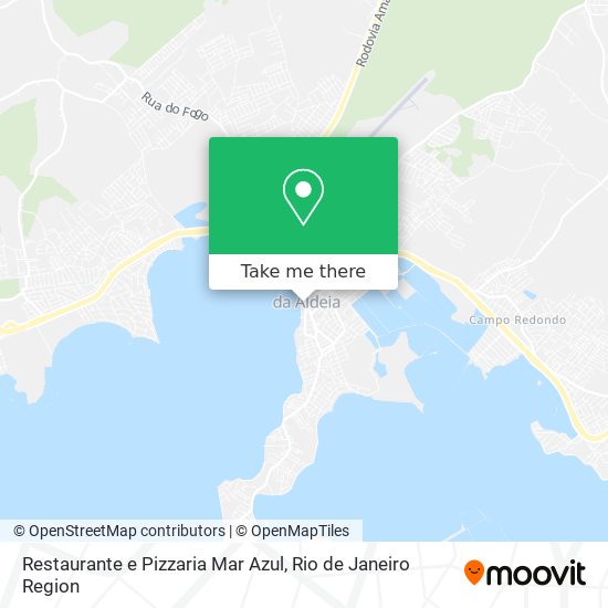 Restaurante e Pizzaria Mar Azul map