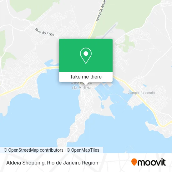 Aldeia Shopping map