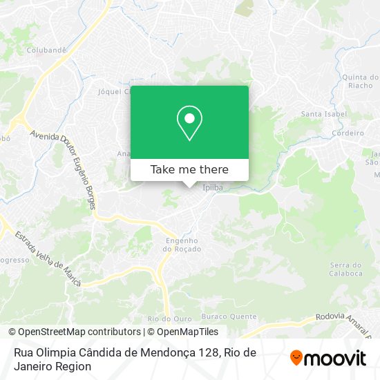 Rua Olimpia Cândida de Mendonça 128 map