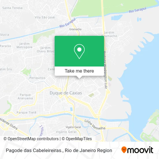 Pagode das Cabeleireiras. map