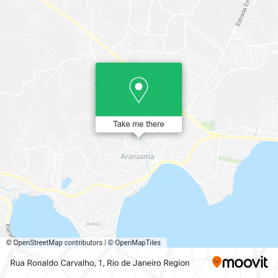 Rua Ronaldo Carvalho, 1 map