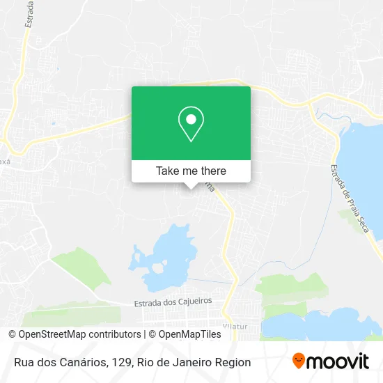 Rua dos Canários, 129 map