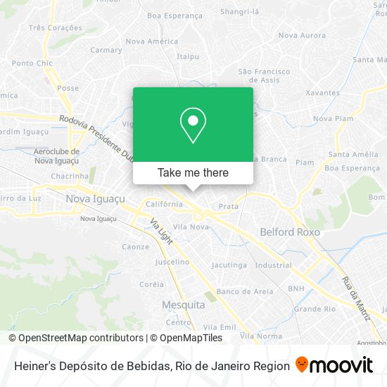 Heiner's Depósito de Bebidas map