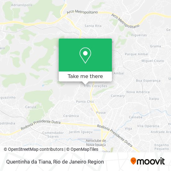 Quentinha da Tiana map