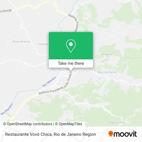 Restaurante Vovó Chica map